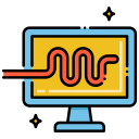 external analog-computer-science-flaticons-lineal-color-flat-icons icon