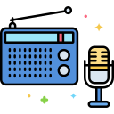 external analogue-new-media-flaticons-lineal-color-flat-icons icon