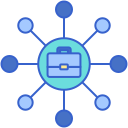 external business-chart-recruitment-agency-flaticons-lineal-color-flat-icons-2 icon