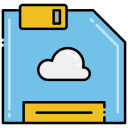 external cloud-data-gdpr-flaticons-lineal-color-flat-icons icon