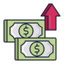 external gross-profit-finance-flaticons-lineal-color-flat-icons icon