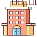 external hotel-summer-travel-flaticons-lineal-color-flat-icons-5 icon