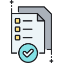 external quality-control-project-management-flaticons-lineal-color-flat-icons icon