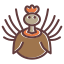 external bird-thanksgiving-day-fun-funky-outlines-amoghdesign icon