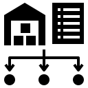 external distribution-procurement-process-glyph-glyph-geotatah-2 icon