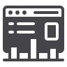 external chart-business-training-glyph-zulfa-mahendra icon