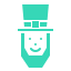 external hat-st-patricks-day-glyphons-amoghdesign icon