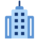 external hotel-hotel-and-services-gradient-design-circle icon