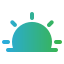 external Sunrise-notification-alert-solid-gradient-gradient-solid-kendis-lasman icon