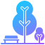 external tree-20-tree-solid-gradient-solid-kendis-lasman icon