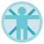 external Vitruvian-Man-biology-hidoc-kerismaker icon