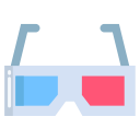 external 3d-glasses-cinema-icongeek26-flat-icongeek26 icon