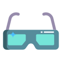 external 3d-glasses-retro-80s-icongeek26-flat-icongeek26 icon