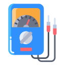 external ammeter-electrician-icongeek26-flat-icongeek26 icon