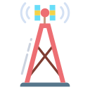 external antenna-communication-icongeek26-flat-icongeek26 icon