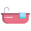 external bathtub-furniture-icongeek26-flat-icongeek26 icon