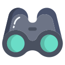 external binocular-police-icongeek26-flat-icongeek26 icon