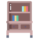 external bookshelf-furniture-icongeek26-flat-icongeek26 icon