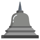 external borobudur-landmarks-icongeek26-flat-icongeek26 icon