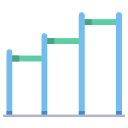 external chin-up-bar-playground-icongeek26-flat-icongeek26 icon