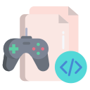 external document-game-development-icongeek26-flat-icongeek26 icon