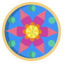 external mandala-mandala-icongeek26-flat-icongeek26-4 icon