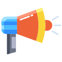 external megaphone-advertising-icongeek26-flat-icongeek26 icon