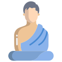 external monk-buddhism-icongeek26-flat-icongeek26 icon