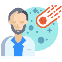 external scientist-space-icongeek26-flat-icongeek26 icon