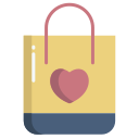 external shopping-bag-wedding-icongeek26-flat-icongeek26 icon