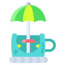 external tea-cup-ride-amusement-park-icongeek26-flat-icongeek26 icon