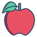 external apple-diet-and-nutrition-icongeek26-linear-colour-icongeek26 icon