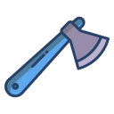 external axe-farming-icongeek26-linear-colour-icongeek26 icon