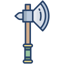 external axe-war-icongeek26-linear-colour-icongeek26 icon