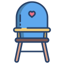 external baby-chair-kindergarten-icongeek26-linear-colour-icongeek26 icon