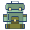 external backpack-war-icongeek26-linear-colour-icongeek26 icon