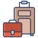 external baggage-airport-icongeek26-linear-colour-icongeek26 icon