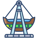 external boat-amusement-park-icongeek26-linear-colour-icongeek26 icon