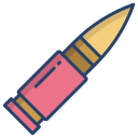 external bullet-police-icongeek26-linear-colour-icongeek26 icon