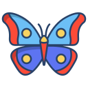 external butterfly-bugs-and-insects-icongeek26-linear-colour-icongeek26 icon