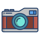 external camera-retro-80s-icongeek26-linear-colour-icongeek26 icon