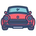 external car-retro-icongeek26-linear-colour-icongeek26 icon