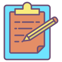 external clipboard-documents-icongeek26-linear-colour-icongeek26 icon