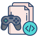 external document-game-development-icongeek26-linear-colour-icongeek26 icon