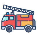 external fire-truck-vehicles-icongeek26-linear-colour-icongeek26 icon