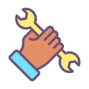 external hand-car-service-icongeek26-linear-colour-icongeek26 icon