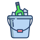 external ice-bucket-bar-and-restaurant-icongeek26-linear-colour-icongeek26 icon