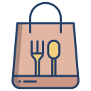 external lunch-bag-food-and-delivery-icongeek26-linear-colour-icongeek26 icon