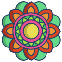 external mandala-mandala-icongeek26-linear-colour-icongeek26-2 icon