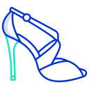 external Shoe-high-heels-icongeek26-outline-colour-icongeek26 icon